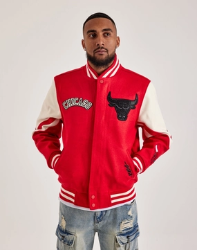 Wardrobe staples Pro Standard Chicago Bulls Varsity Jacket High - end fashion