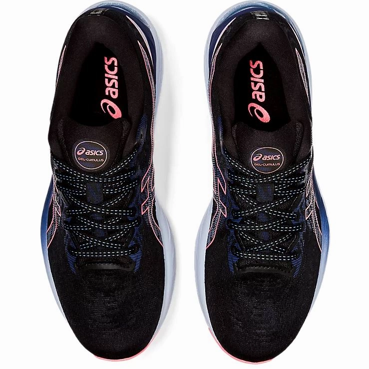 Women's ASICS GEL-CUMULUS 23 (Black/Blazing Coral)