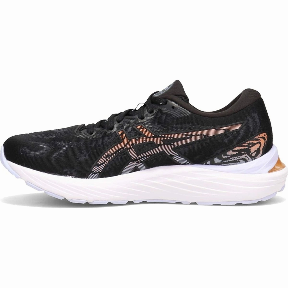 Women's ASICS GEL-CUMULUS 23 (Black/Sun Peach)