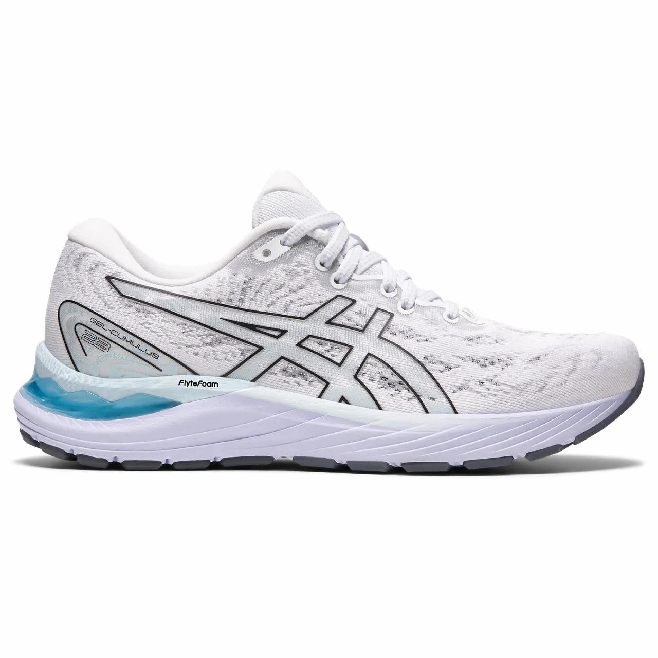 Women's ASICS GEL-CUMULUS 23 (White/Black)
