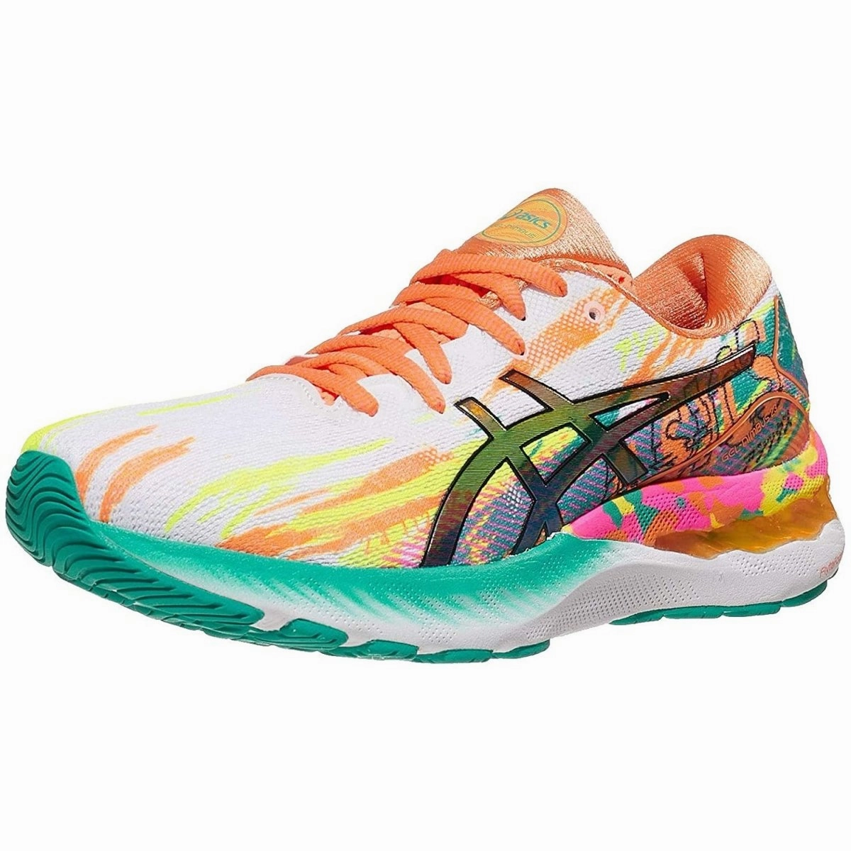 Women's ASICS Gel-Nimbus 23 (Hot Pink/Sour Yuzu)