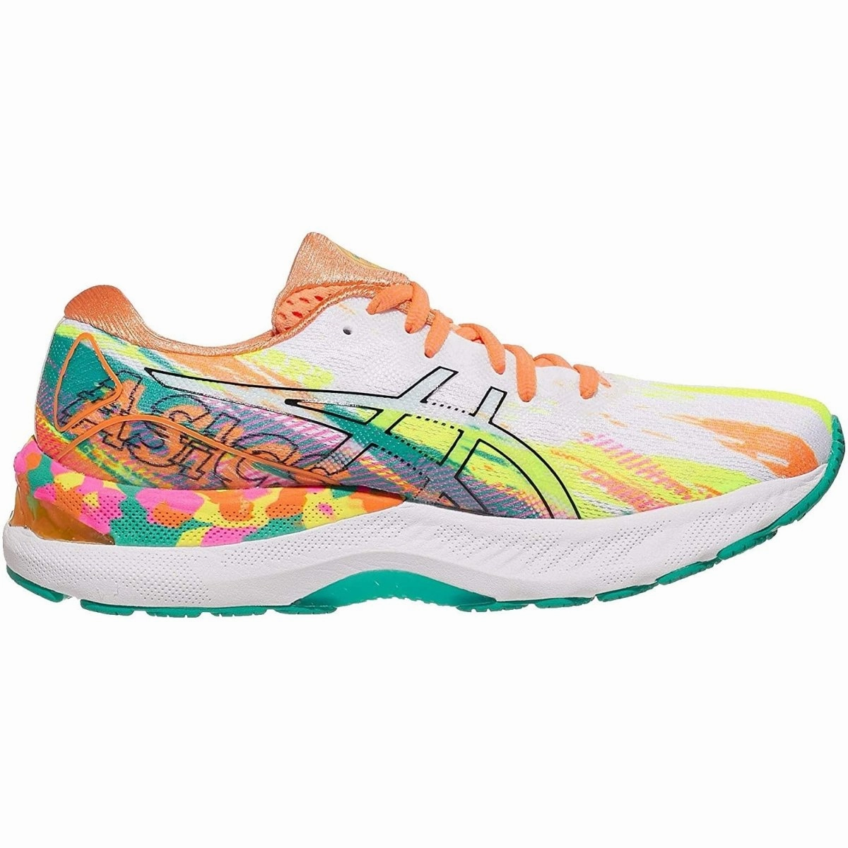 Women's ASICS Gel-Nimbus 23 (Hot Pink/Sour Yuzu)