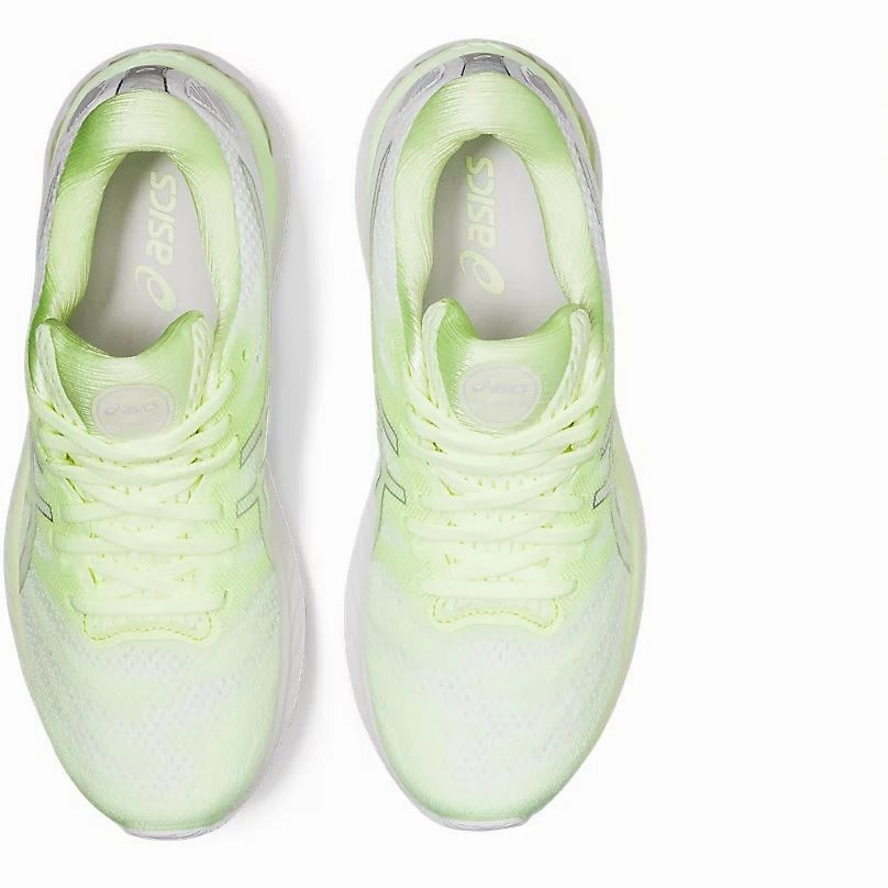 Women's ASICS GEL-NIMBUS 23 (Illuminate Yellow/Pure Silver)