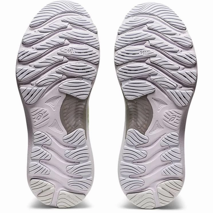 Women's ASICS GEL-NIMBUS 23 (Illuminate Yellow/Pure Silver)