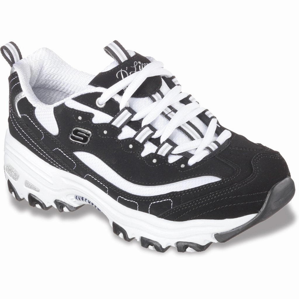 Women's Skechers D'Lites - Biggest Fan Shoe - WIDE